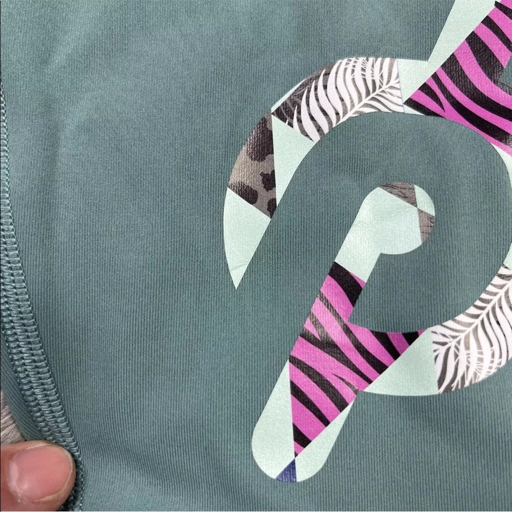 Lululemon X Peloton Wunder Under Jungle Logo Leggings Size 4